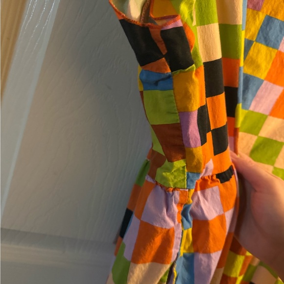 Nooworks Multicolor Checkered Midi Dress - Picture 6 of 9